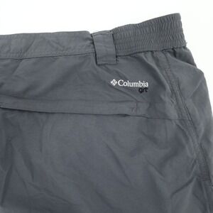 Columbia GRT Convertible Cargo Hiking Pants Mens XXL Outdoor Gray Nylon